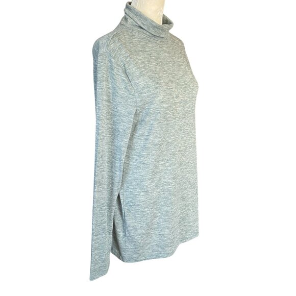 A New Day women's large pale green long sleeve stretchy turtleneck top - Picture 2 of 9